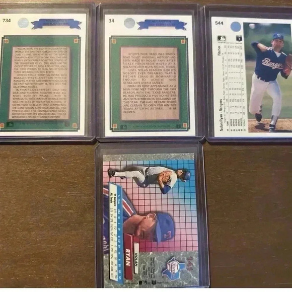 Nolan Ryan sports cards- upper deck and fleer ultra set of 4- 1990-1992 - Picture 3 of 3